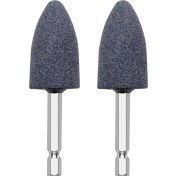 Resim Xiaobaoyu Iki Parçalı Altıgen Saplı Taşlama Taşı Elektrikli Taşlama Kafası Konik Taşlama Kafası (Yurt Dışından) 