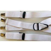 Resim Beyaz Pantolon Askısı 4 Klipsli Beyaz (553343387) 