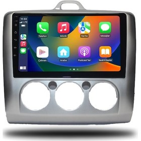 Resim Navico Ford Focus 2 Android Carplay Multimedya 2007-2011 Manuel Klima 4 GB Ram + 32 GB Hafıza + 4 Çekirdek 