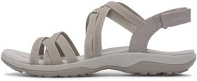 Resim Skechers Reggae Slim - Summer Getaway Polyester Kadın Boz Kahverengi Sandalet 