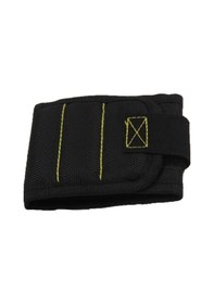 Resim Mufunye Elektrikçi Ve Marangozlar İçin Çok Amaçlı Manyetik Bileklik - 3 Satır 6 Mıknatıslı Çivi/vidalı Tutucu - Siyah Dayanıklı Poliester 