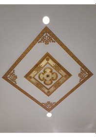 Resim Decogold Saray Tavan Köşe Motif 41 26 Cm Altın 