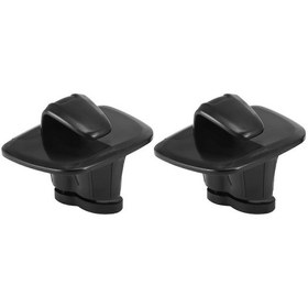 Resim 2 Adet Araba Siyah Abs İç Tavan Kancaları V90 S90 Xc40 Xc60 Xc90 2015-202 İçin Elbise Askısı Kancası Döşemesi - Kaiyi 