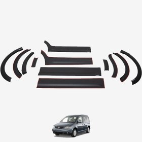 Resim Volkswagen Caddy 2010-2015 Dodik Set 12 Parça Uzun Şase Çift Sürgü 