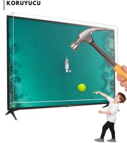 Resim Goldscreen Jvc Lt49vu73t Ultra Hd Led, Oled, Amoled, Qled Uyumlu 49 Inç 124 Ekran Tv Ekran Koruyucu 