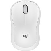 Resim M240 Sessiz Kablosuz Beyaz Mouse Logitech