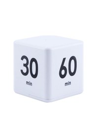 Resim Küp Zamanlayıcılar Yerçekimi Sensörlü Zaman Yönetimi Beyaz 