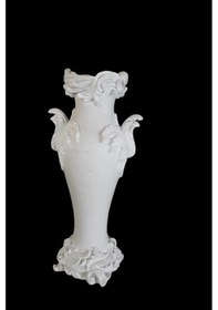 Resim Polyester Varaklı Vazo 35x17cm Hyk-913 