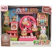 Resim Bay Dreamy Mini Tavşan Dönme Dolap Eğlence Parkı 