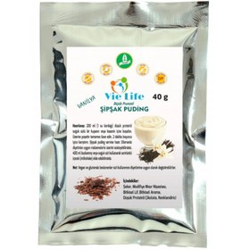 Resim VİE LİFE Proteini Azaltılmış Vanilyalı Puding 40g 