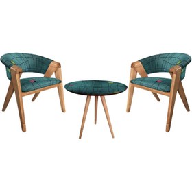 Resim Kayra Fiskos Set | Çay Seti | Rehome - Yeşil 