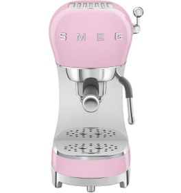Resim Smeg 50's Style Pembe Espresso Kahve Makinesi ecf02pkeu 