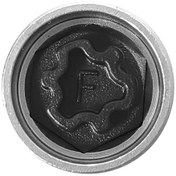 Resim Geeksen Hırsızlığa Karşı Vida Soket Anahtarı Aracı Güvenlik Ana Kilit Tekerlek Somunu Anahtarı 806 / F 17mm 