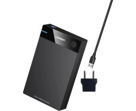 Resim Ugreen 30849 US222 3.5" 2.5" USB 3.0 Sata Harddisk Kutusu Çepeçevre Koruma 5gb/s Veri Aktarımı 