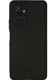 Resim Xiaomi Redmi Note 10 Pro Kılıf First Silikon - Siyah Çok Renkli 