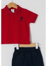 Resim U.s. Polo Assn Erkek Bebek Kırmızı Takım 5274-48261 Kırmızı 