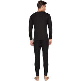 Resim Yetişkin Termal İçlik - Thermoform - Heavy - Unisex - Siyah - M 