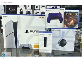 Resim SONY PS5 CD + Mafia + 2 Kol + 3D Pulse Kulaklık + Şarj Standı 