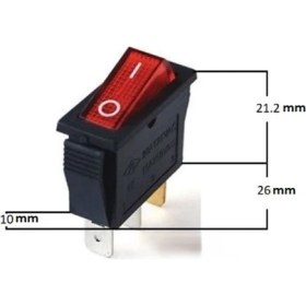 Resim Fano Fano-Regülatör-Tekli- Anahtar-Işıklı-On-Off-( 2 Adet ) 