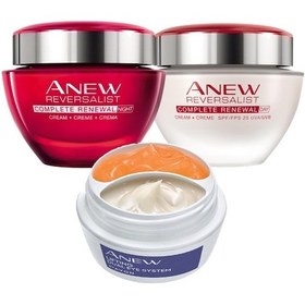 Resim Avon Anew Reversalist Gece Gündüz Yüz Kremi ve Lift İkili Göz Çevresi Kremi 
