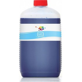 Resim Qc HP Designjet Z2100 44 Uyumlu Yazıcı Mürekkebi 1000ml LC Light Cyan Açık Mavi Pigment 