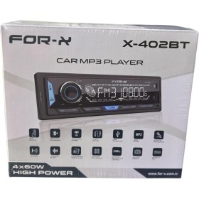 Resim For-X X-402BT Oto Teyp Bluetooth Bağlantılı MP3 Çalar 2025 Yılı Yeni Ürün 