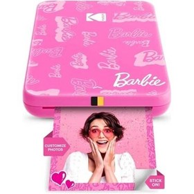 Resim Kodak Step Anında Renkli Fotoğraf Yazıcısı Barbie Signature Printer 