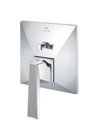 Resim Grohe Allure Brilliant 24425000 Ankastre Banyo Duş Bataryası Gümüş 