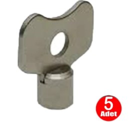 Resim Alet Çantam Radyatör Purjör Anahtarı Petek Hava Alma Anahtar 5'li Paket 
