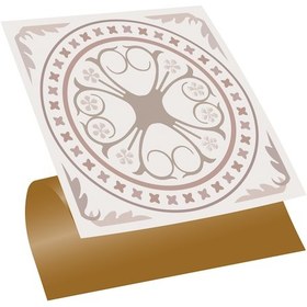 Resim Tink KENDİNDEN YAPIŞKANLI SOFT YUVARLAK DESENLİ PVC KARO 30X30 CM 