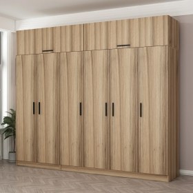 Resim Minar Kale 6 Kapaklı 2 Ç Dolap ve Yüklük Dore 190CM 