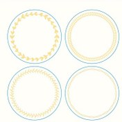 Resim 250 adet/rulo 5.08 cm * 5.08 cm kraft kağıt sıcak damgalama çıkartmaları 