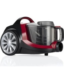 Resim Arnica Tesla Kırmızı Sessiz,Turbo Fırçalı, Toz Torbasız Elektrikli Süpürge 
