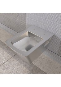 Resim Lucco Loop Asma Klozet İçi Beyaz Dışı Platin 