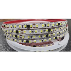 Resim 220 Volt Dim Edilebilir Şerit Led 10 Cm De Kesilebilir M/120 Led Natural Beyaz 5M İP65 