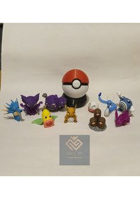 Resim 10'lu Pokemon Seti Ve 1 Adet Poke Topu No:3 