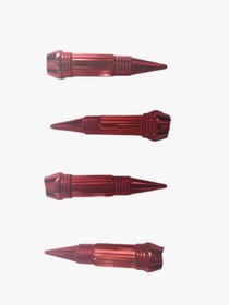 Resim ede Sibop Kapağı Kırmızı 4'lü Sivri 