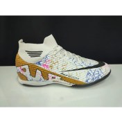 Resim LALİGA 565 ERKEK BÜYÜK NUMARA HALI SAHA , KRAMPON ,FUTBOL AYAKKABISI ,BEYAZ-GOLD 