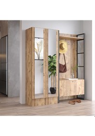 Resim Robinhome Robin Home Vegas Serisi No 18 Vestiyer Portmanto Ayakkabılık 