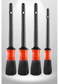 Resim 4 Adet Detay Araç İçi Oto Temizleme Fırçası Seti 4 Lü Set 