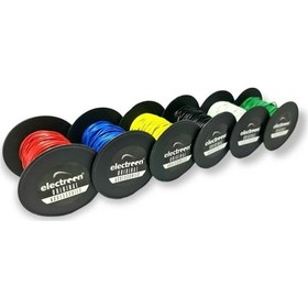 Resim Electroon 0.22Mm Montaj Kablosu Paketi 6Renk 20Mt 