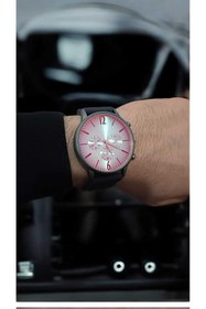 Resim Neorney Unisex Yuvarlak Kasa Renkli Camlı Silikon Kordonlu Kol Saati 