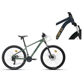 Resim Crx 721 Erkek Dağ Bisikleti 360h Hd 27.5 Jant 21 Vites Metalik Mavi Gümüş Standart 