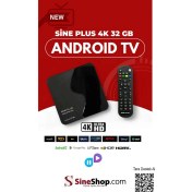 Resim Sine Plus A80 Pro 4K 32GB Android Tv Box 