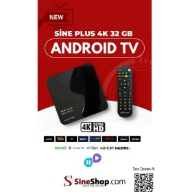 Resim Sine Plus A80 Pro 4K 32GB Android Tv Box 