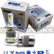 Resim Bosx Ultra Beyaz Led Xenon Far Ampul H1-H3-H4-H7-H8-H11-9005-9006 311291786 