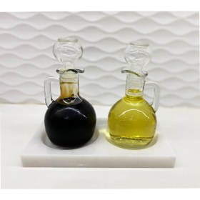 Resim Modestmar Doğal Beyaz Mermer Yağdanlık Standı 