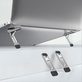 Resim McStorey Cep Telefonu ve Dizüstü Bilgisayar Standı | Katlanabilir İnce Metal Braket | Taşınabilir, Ergonomik Laptop ve Telefon Standı | Masaüstü Çok Amaçlı Destek 1 Adet Ayak 