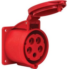 Resim METE ENERJİ 406522V 5X32A. Ip44 Makıne Prizi -Düz-(Vidalı Bağ.) 