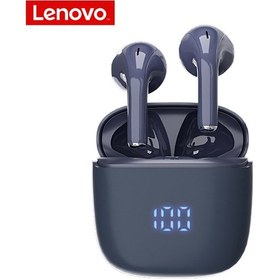 Resim Vkemall Lenovo Thinkplus Xt83 Pro Bluetooth 5.1 Kulaklıkları - Yarım Girişli, Aac/sbc Çözücü, Sayısal Göstergeli, Mavi 